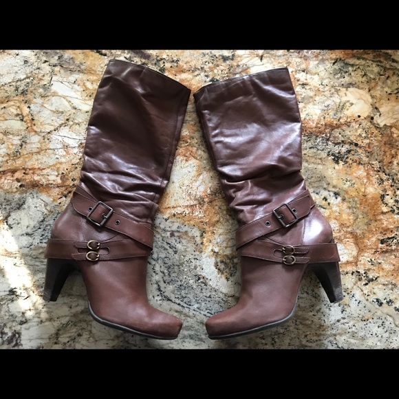 Browns Leather Boots 👢 - Picture 1 of 6